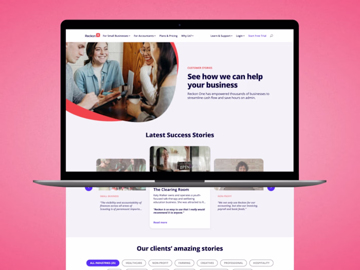 Case studies redesign