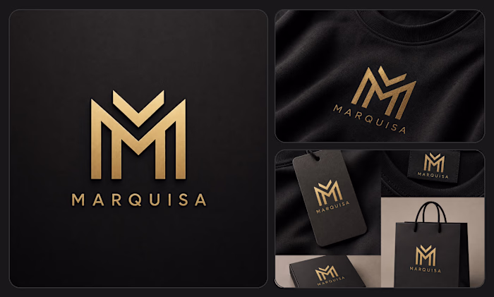 Monogram Minimalist = MARQUISA Logo