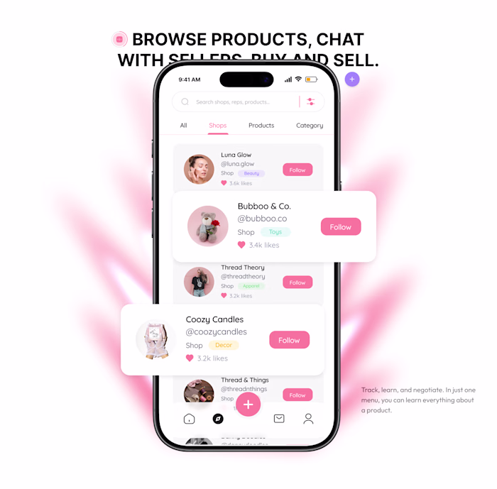 E-Commerce Social Networking Marketplace