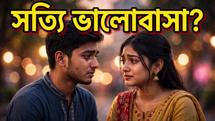 Viral Bangla Love Story Thumbnail | High CTR Design