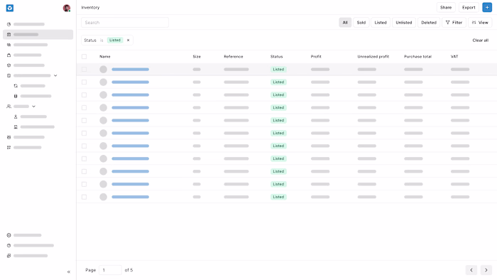 SaaS - Inventory Management & Data Provider for Resellers