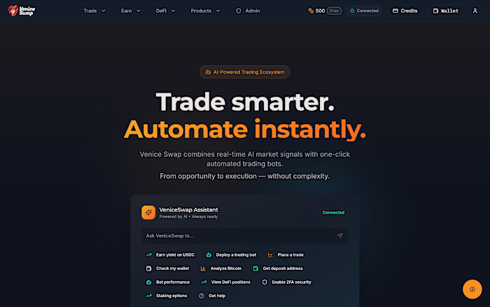 AI-Powered Trading Automation Platform
I designed