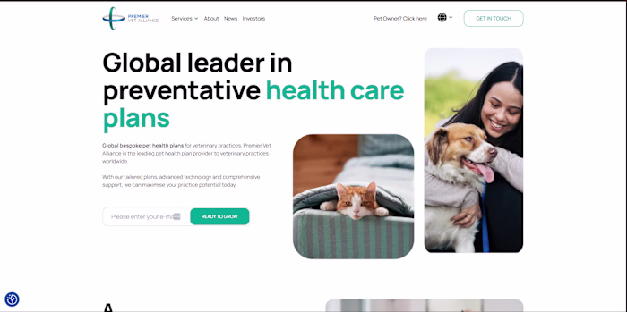 Global Provider of Bespoke Preventative Pet Health Plans for...