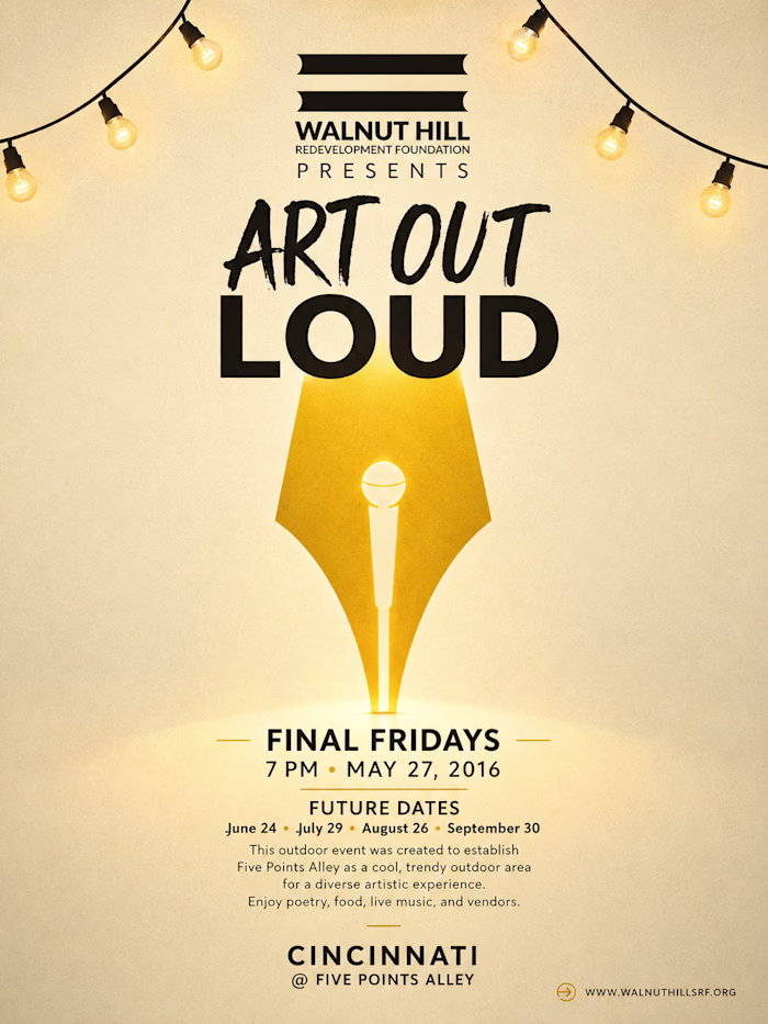 I designed this promotional flyer