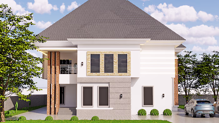4 Bedroom residential duplex apartment 