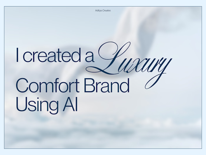 DRYFT is a conceptual luxury