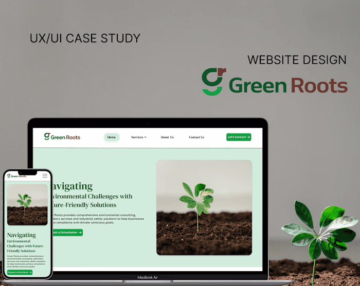 Green Roots - Responsive Web Design
