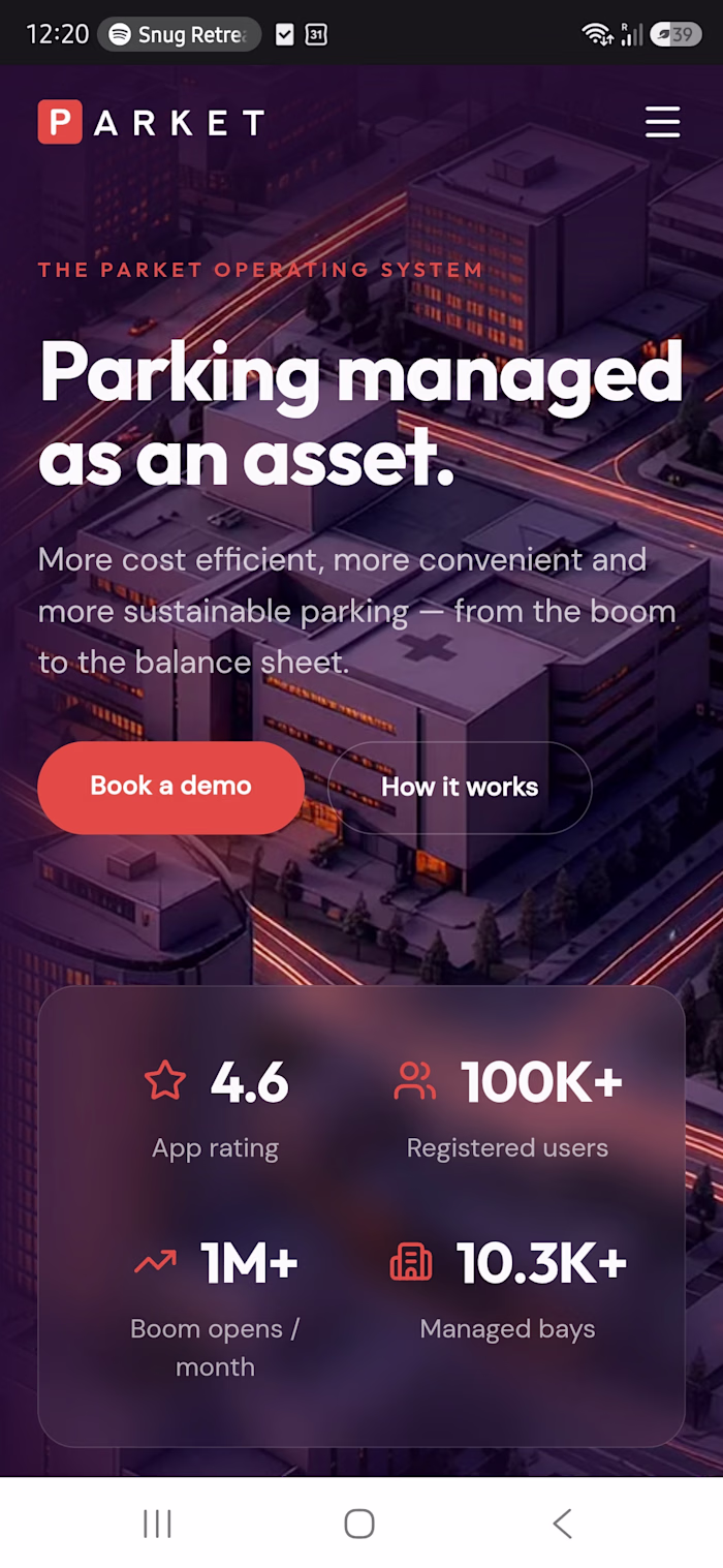 Sneak peak at the new parnet b2b focused lander. Propagating...