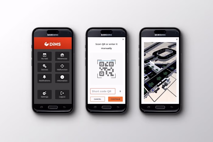 DiMS application redesign and style guide creation