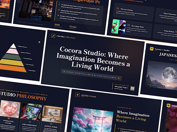 Cocora Game Studio Investor Pitch Deck