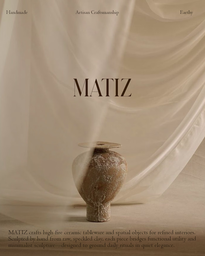 Brand design for MATIZ, a