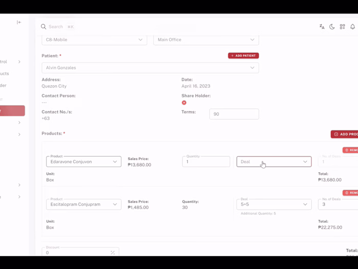 Order and Inventory Management
