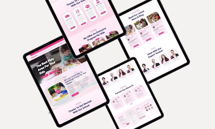 kids education wordpress website