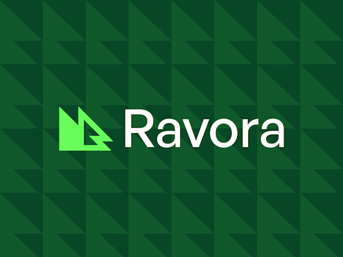 Ravora — minimalist logo design
