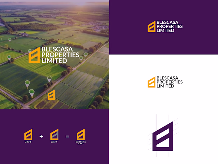 Brand Identity for Blescasa Properties Limited