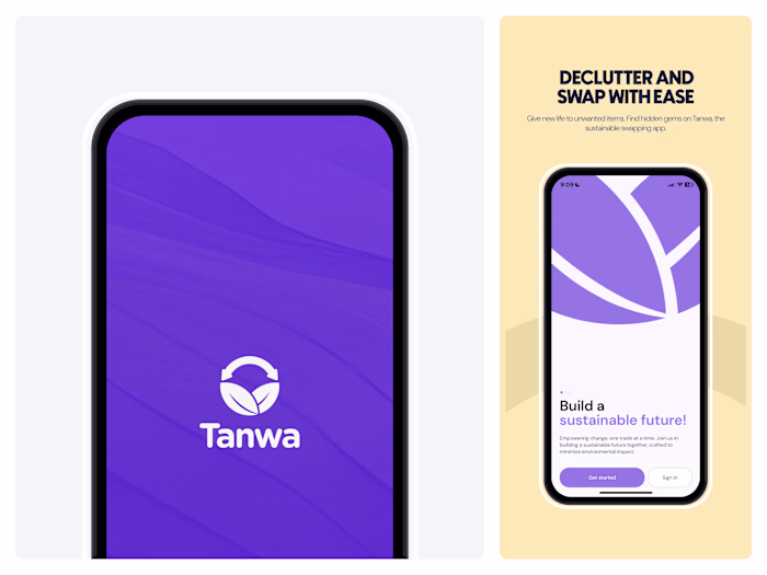 UX Design for Tanwa Mobile Barter App
