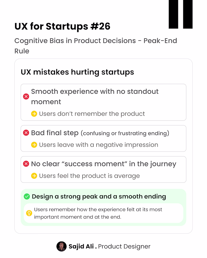 Users don’t remember every step