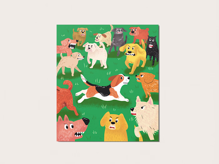 Scene-based illustrations for publishing projects,