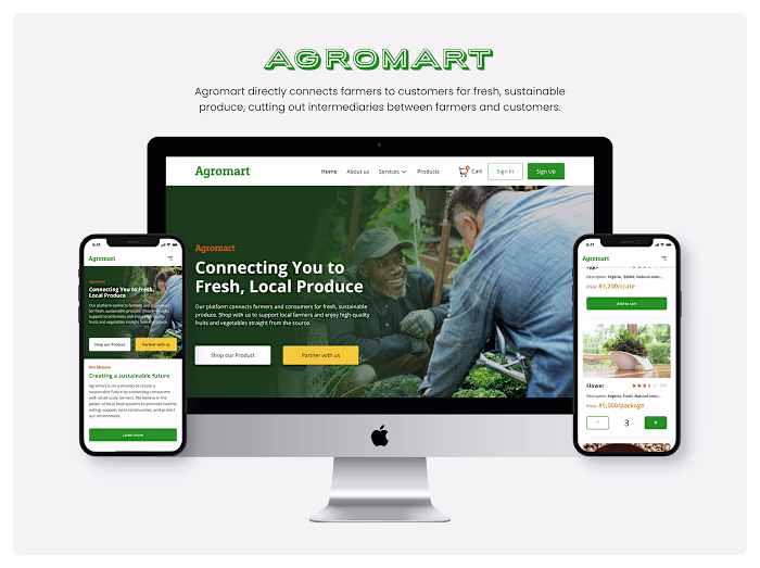Agromart; Farmer's market place :: Behance