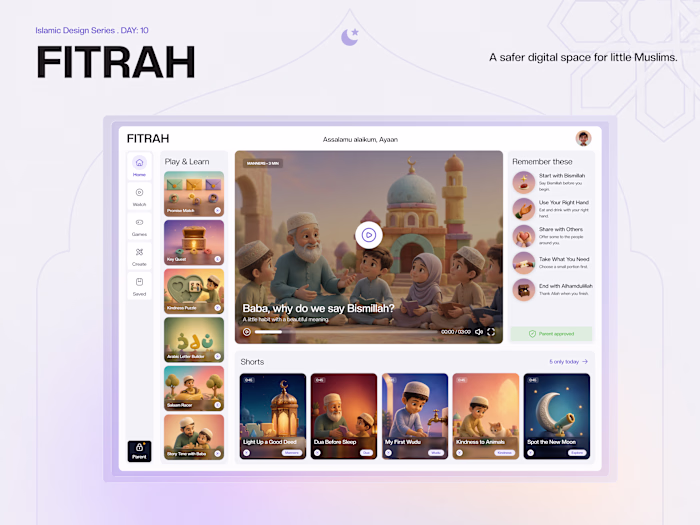 Fitrah: Web app