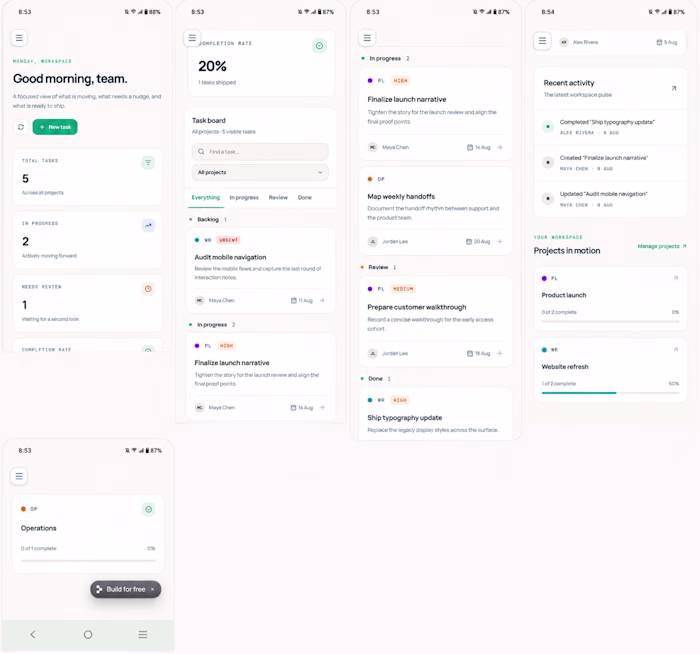App Name:
FlowDesk
Description:
FlowDesk is a clean,