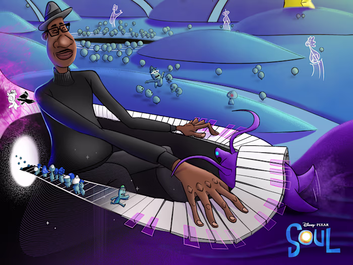 Pixar's Soul Album Cover Contest
