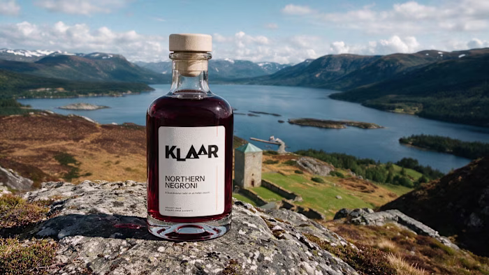 KLAAR Brand Development for Scandinavian Cocktails