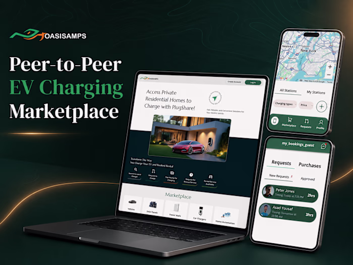 OasisAmps — Peer-to-Peer EV Charging Marketplace