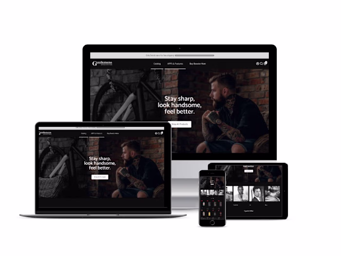 Gentle Man Shopify Store 