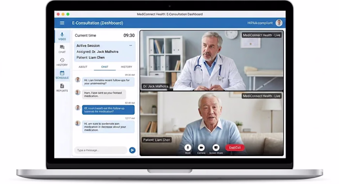 Telemedicine Platform for MediConnect Health