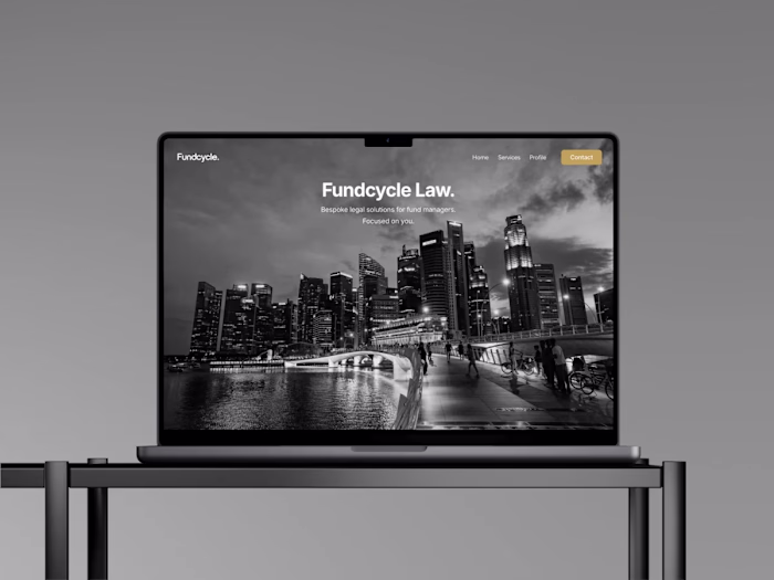 For Fundcycle Law, we built