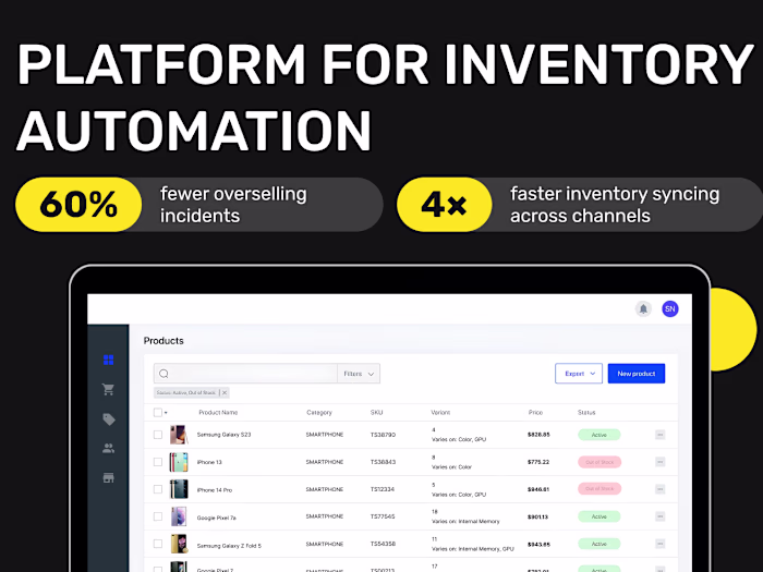 📦 Inventory Automation Platform for Multi-Channel eCommerce