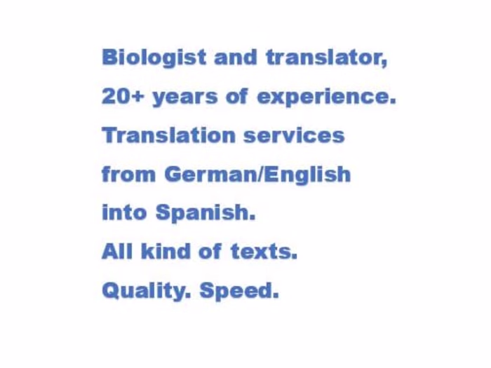 Spanish Translations