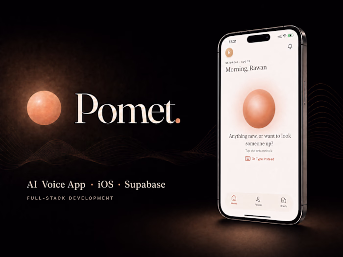 Development of Pomet AI Memory App