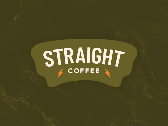 Brand identity redesign for Straight Coffee