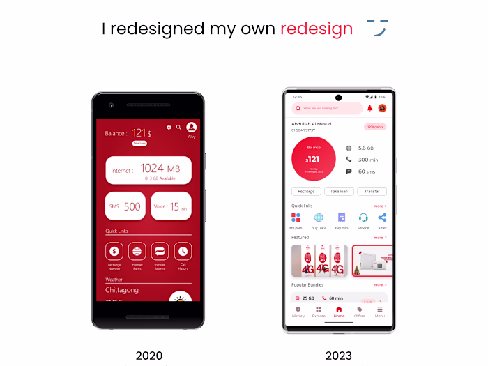My Airtel App Redesign