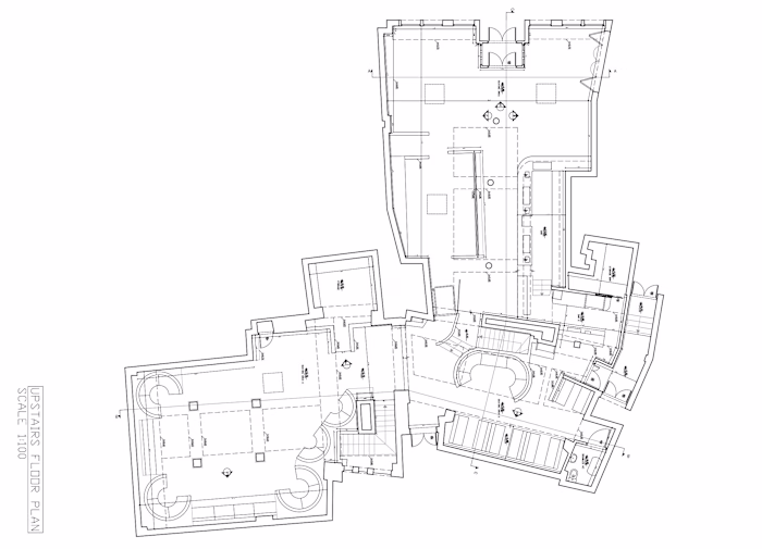Restaurant - Point Cloud to CAD drawings