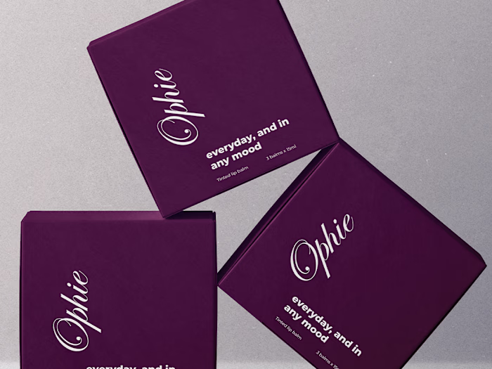 Ophie — Brand Identity & Packaging Design 