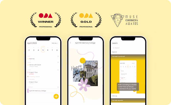  Bujoy: Award Winning Mobile App Design