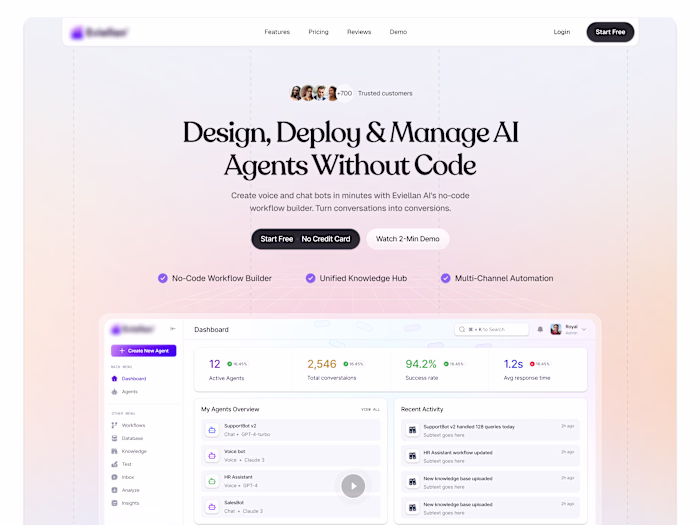 AI Agent Website
