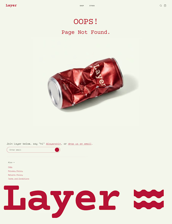 Layer is a collagen-drink brand