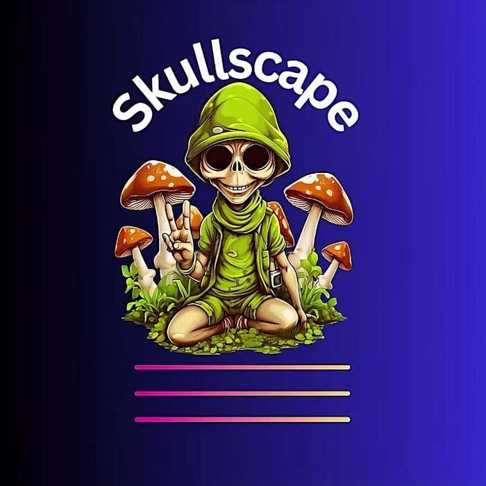 Skull art design