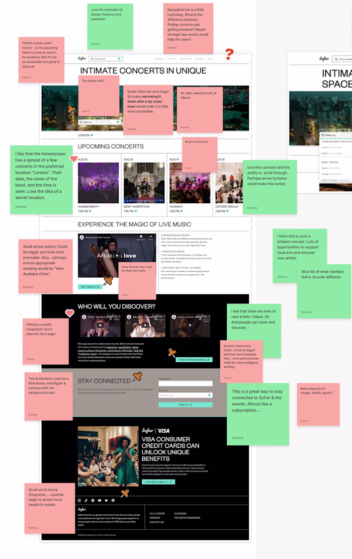 Usability Audit & Competitor Benchmarking for SoFarSounds.com
