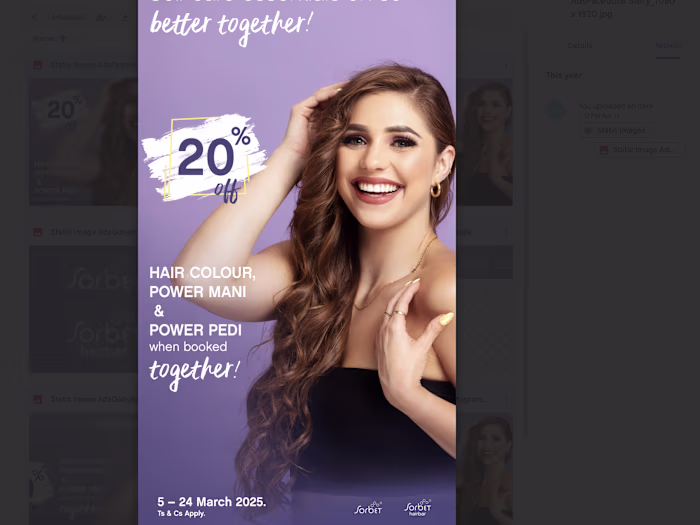 Print and digital collateral for beauty and grooming company.
