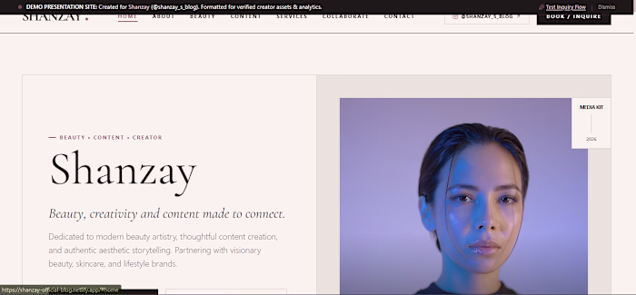 Shanzay Official – Personal Blog & Content Creator Website