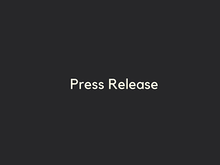 Press Release