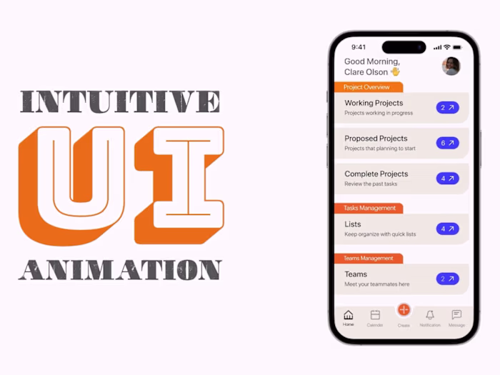 Intuitive UI Animation
