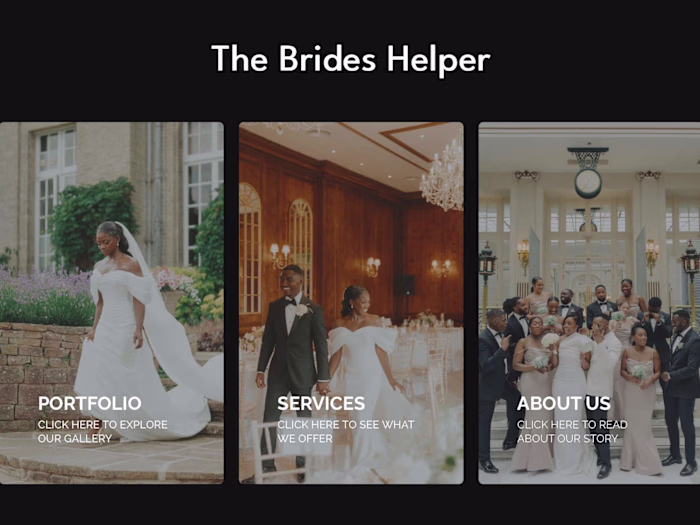 Web Design for Event Planning Agency