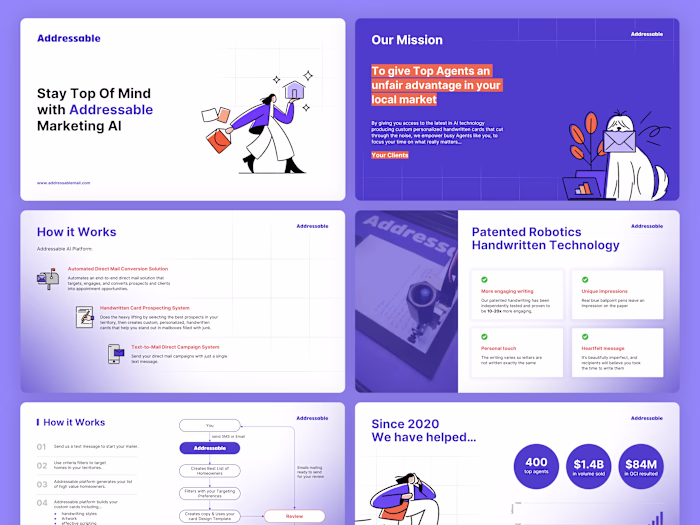 Pitch Deck Presentation - Addressable