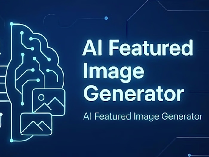AI Featured Image Generator Plugin Development